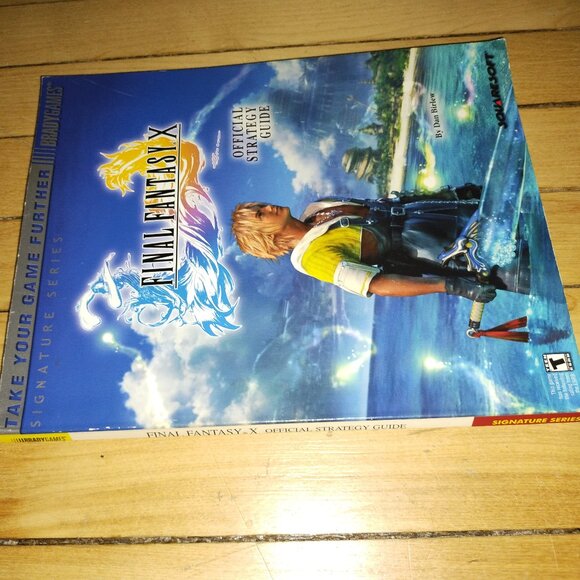 Final Fantasy X Bradygames's Official Strategy Guide with poster - Picture 3 of 3